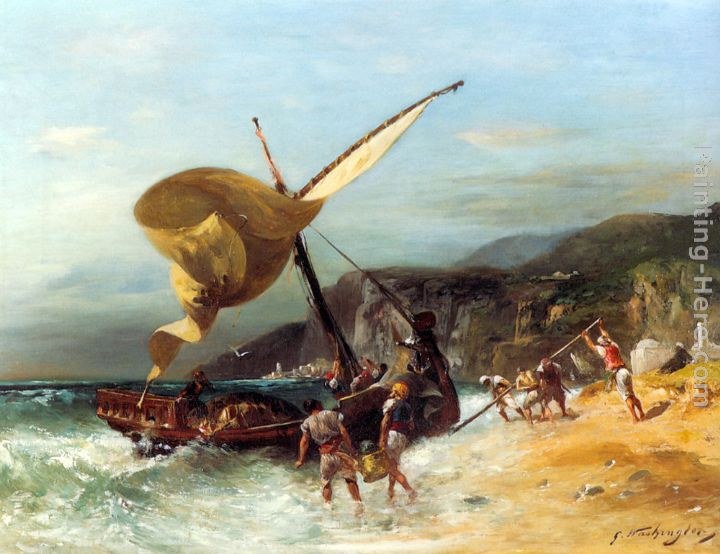 Georges Washington The Fishermen's Departure